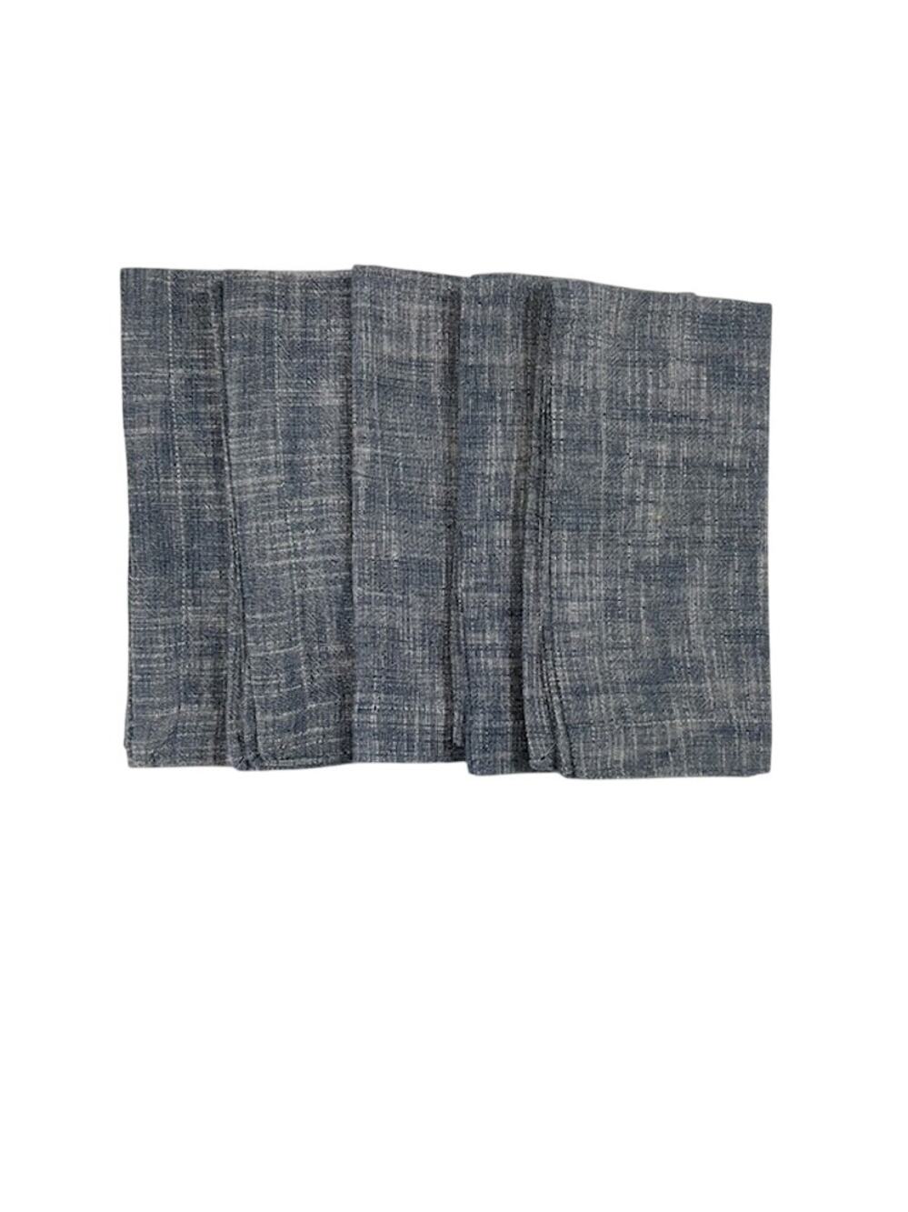 Sur La Table-5 Blue Chambray (Easy Care) Napkins